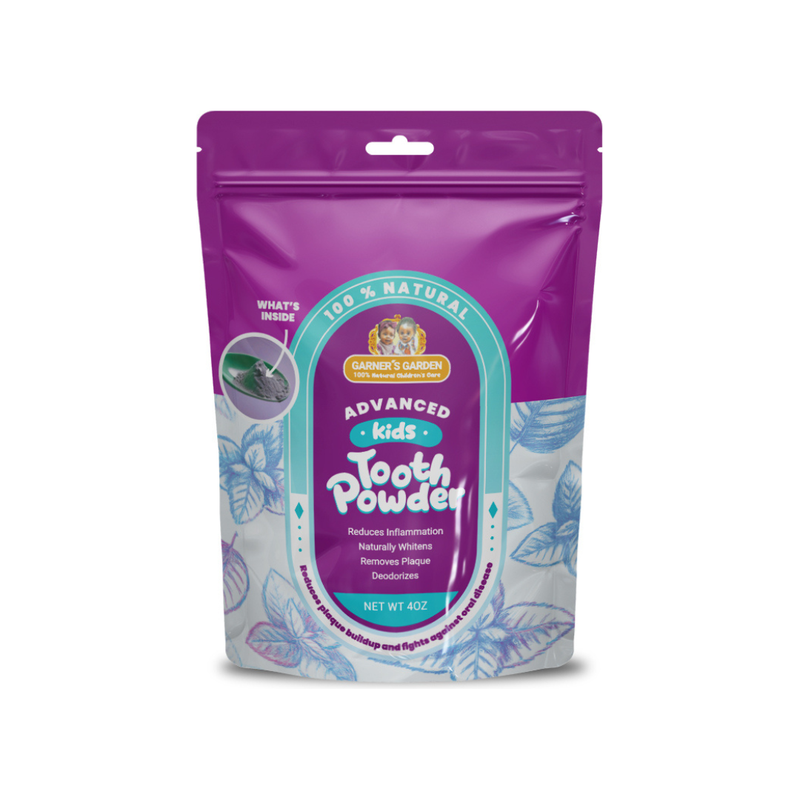 Garner's Garden Kid's Tooth Powder | Fluoride Free | 100% Natural Tooth Powder