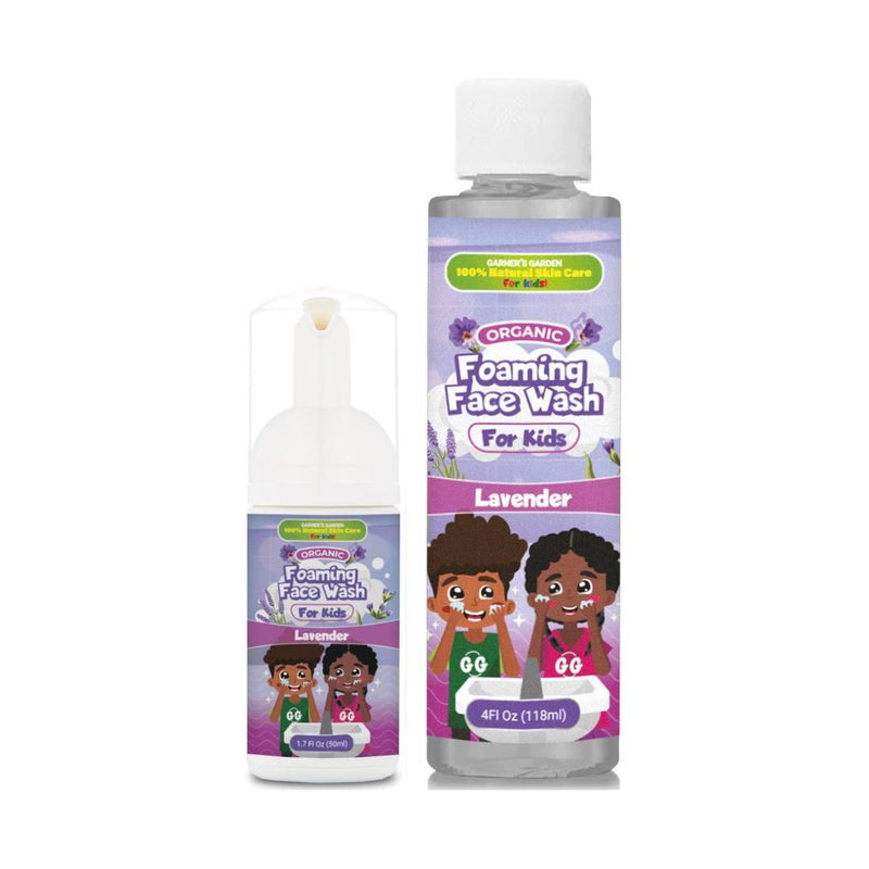 Garner's Garden Organic Foaming Face Wash For Kids Baby Care