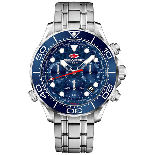 Bids.com Seapro Men's Mondial Timer Watches