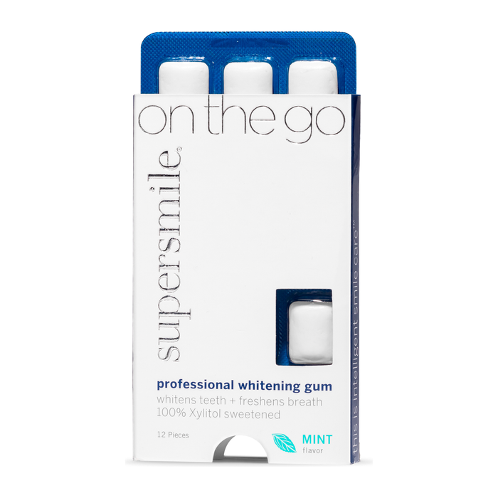 Supersmile Professional Whitening Gum 12 Pcs - 5 Oz