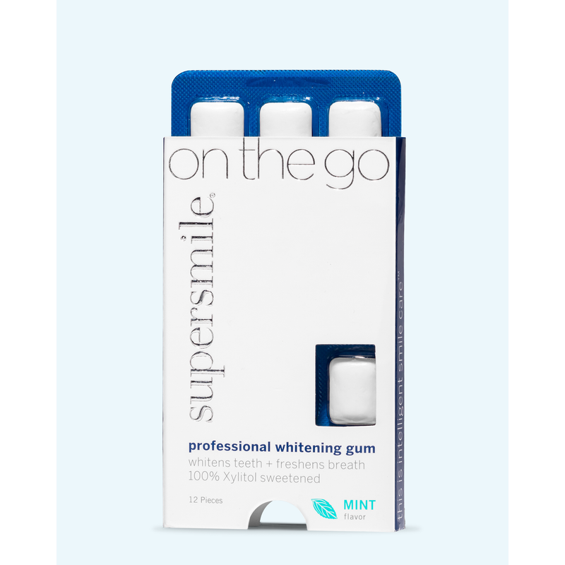supersmile teeth whitening gum On-The-Go