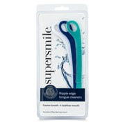 supersmile Supersmile Rippled Edge Tongue Cleaner, 3 Pack - 5 Oz