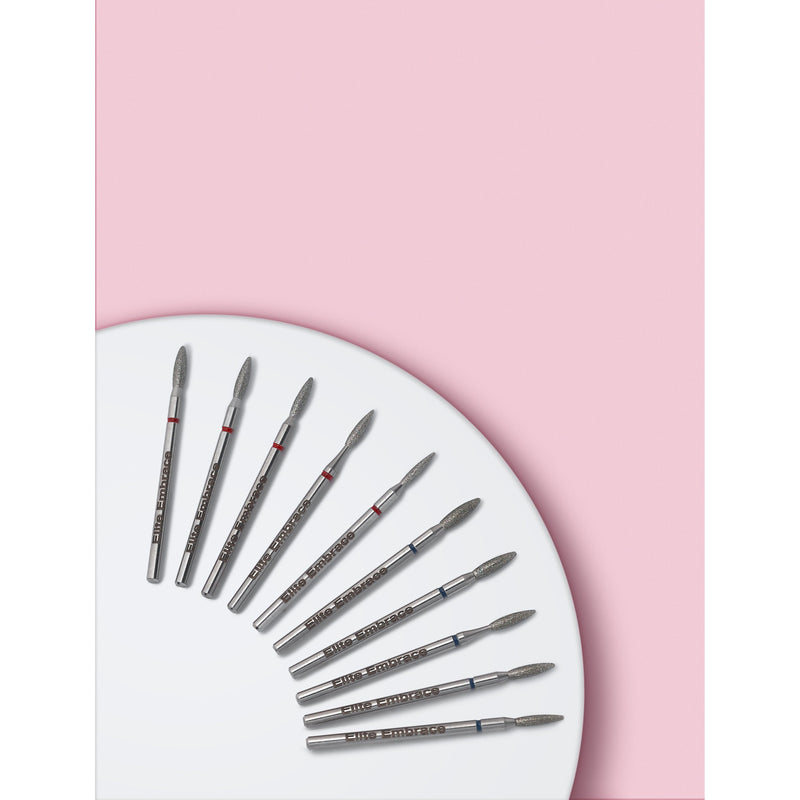 nbmsupply ELITE EMBRACE Professional Flame Nail Bit 2.5*8mm DD2864