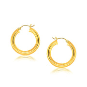 Bids.com 14k Yellow Gold Polished Hoop Earrings (30 mm) Earrings