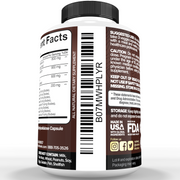 Nutrivein Mushroom Complex Supplement - 120 Capsules TV-N19P-4QLS