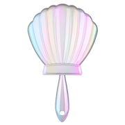 Lurella Cosmetics LED Shell Shock Mirror Handheld Mirror Black Green
