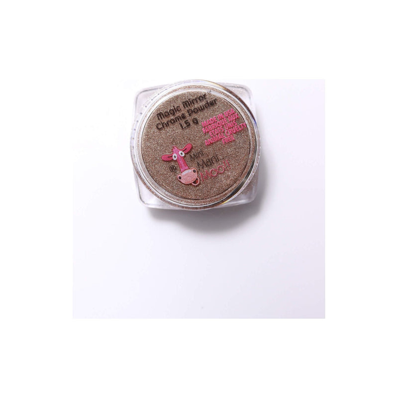 minimanimoo Magic Mirror Chrome Powder Peach Nail Polish