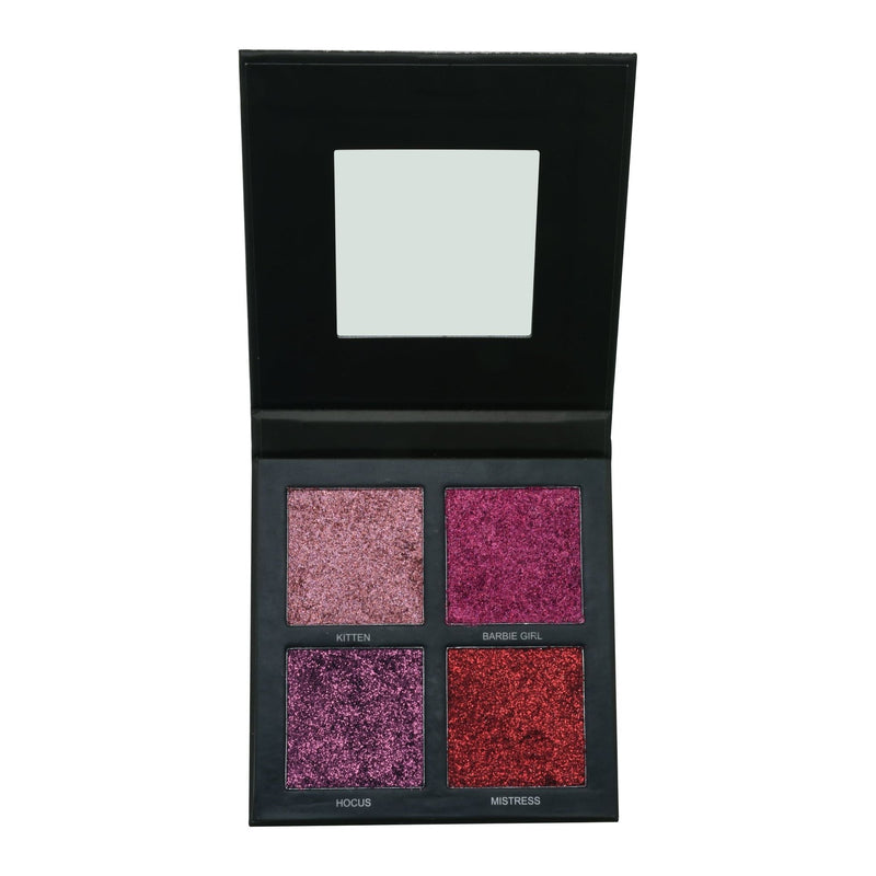 Prolux Cosmetics Ultra Light Pressed Glitter Palette glitter