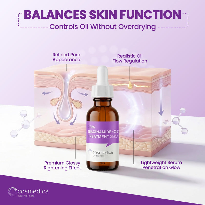 Cosmedica Skincare 10% Niacinamide + Zinc Treatment Serum Serum
