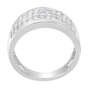 Bids.com 14K White Gold Round Cut Diamond Ring (1.0 Cttw, H-I Color, SI2-I1 Clarity) - Size 6-1/2 Rings