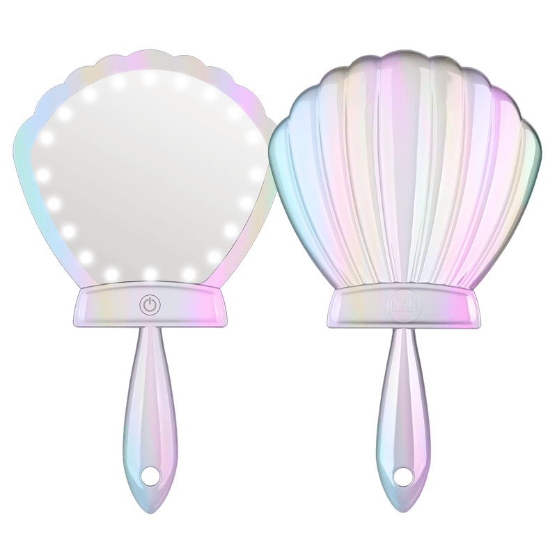 Lurella Cosmetics LED Shell Shock Mirror Handheld Mirror
