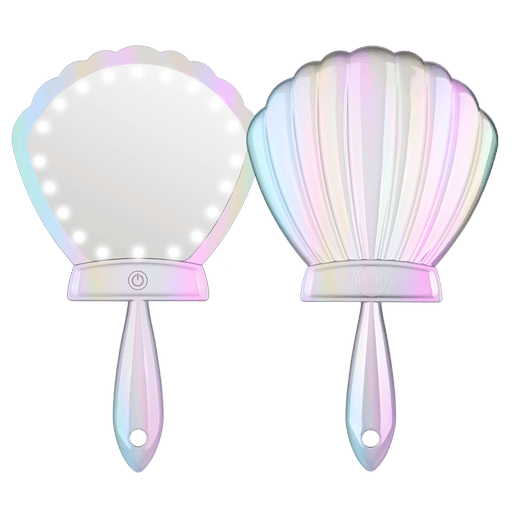 Lurella Cosmetics LED Shell Shock Mirror Handheld Mirror