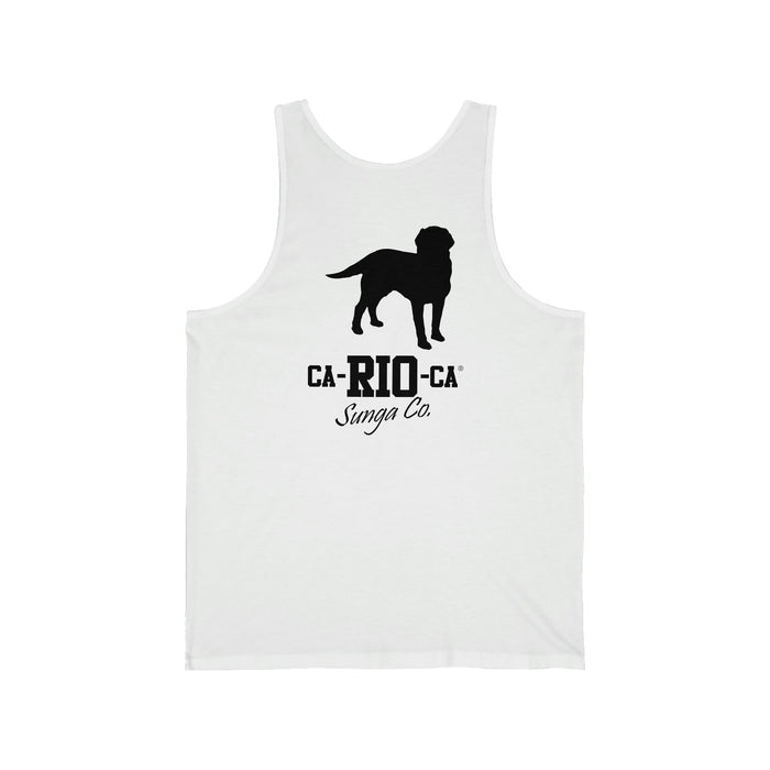 CA-RIO-CA Logotipo Black Print Tank Top - Men's Tank Top