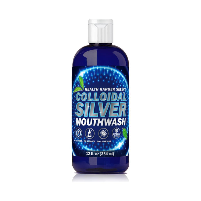 Brighteon Store - Colloidal Silver Mouthwash (Alcohol Free) 12Oz (354Ml)