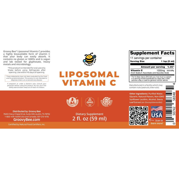 Liposomal Vitamin C 2 fl. oz (59 ml)