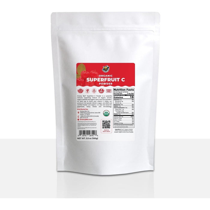 Organic Superfruit C Powder 3.5 oz (100g)