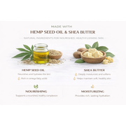 Lulu’s Holistics Hemp Seed Shea Butter Bar Soap – Nourishing Cleanse Bar soap