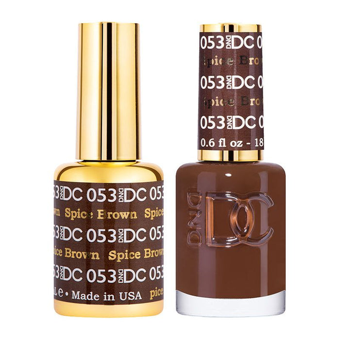 DND DC - Spiced Brown #053 - Dc Gel Duo 1.2Oz