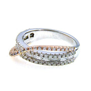 Bids.com 1.00ct Diamond Ring 14KT White Gold Rings