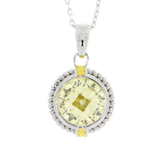 Bids.com Cubic Zirconium Fashion Pendants Sterling Silver Pendants
