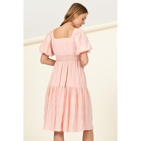 Find Me Again Tiered Midi Dress