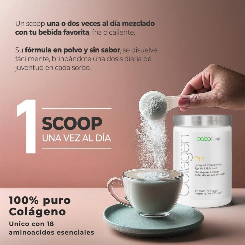Paleolife Collagen P18 collagenp18 Gray 1 Pack,3 Pack,6 Pack