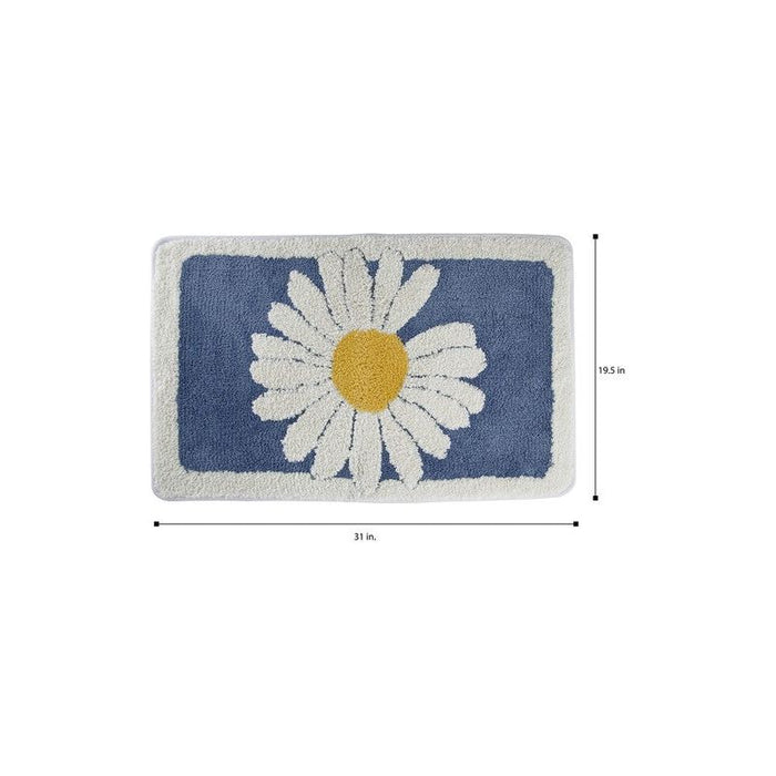 Soft Bath Mat - Flower