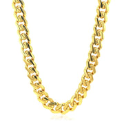 Bids.com 14k Yellow Gold Polished Miami Cuban Chain Necklace Necklaces
