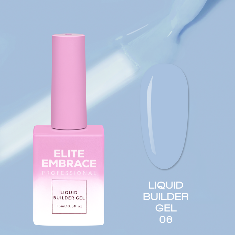 nbmsupply ELITE EMBRACE Professional Liquid Builder Gel 06 15ml ELBG0615