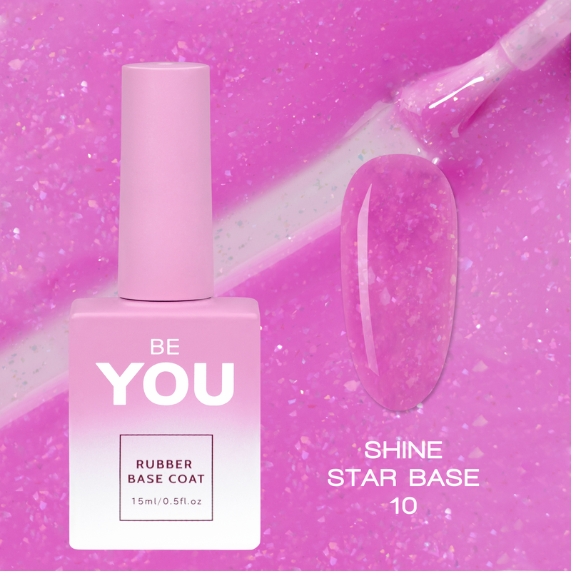 nbmsupply BEYOU Professional Shine Star Base 10 15ml