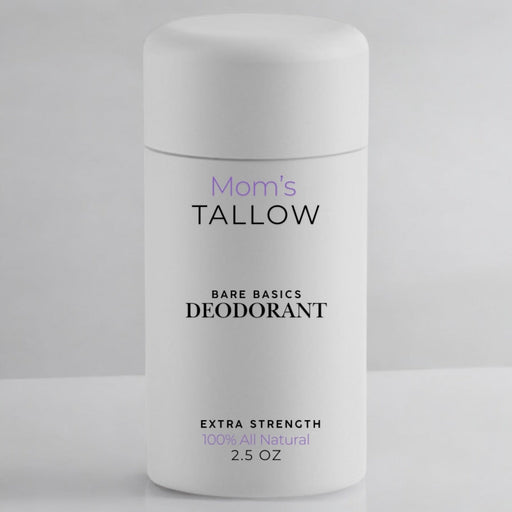 Mom’s Tallow BareBasics Deodorant 100% All Natural (only 4 ingredients)