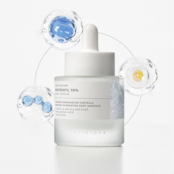 AsiaBeautyMall SKIN1004 Madagascar Centella Matrixyl 10 Boosting Shot Ampoule Serum