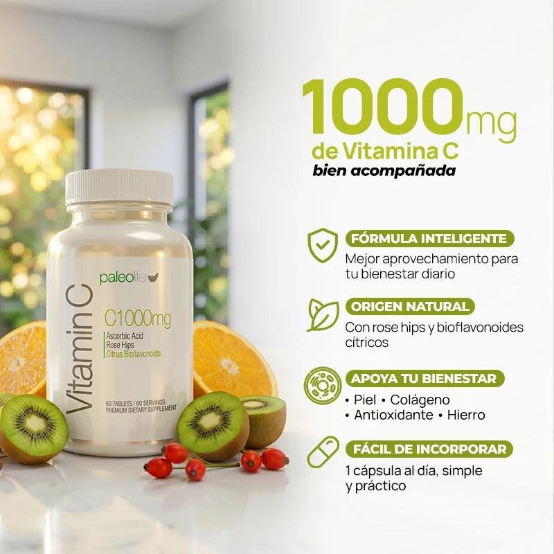 Paleolife Vitamin C 1000 White Smoke 1 Pack,3 Pack,6 Pack