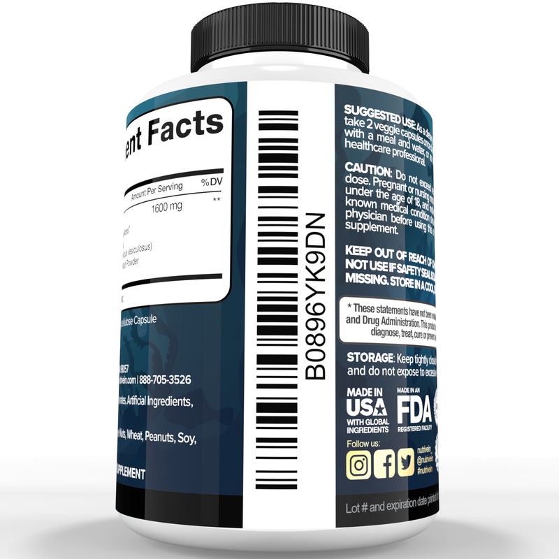 Nutrivein Sea Moss - 120 Capsules 65-25PU-ZLQ1