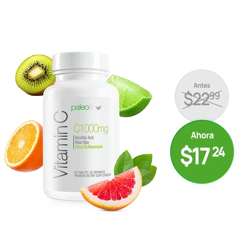 Paleolife Vitamin C 1000 Black 1 Pack,3 Pack,6 Pack