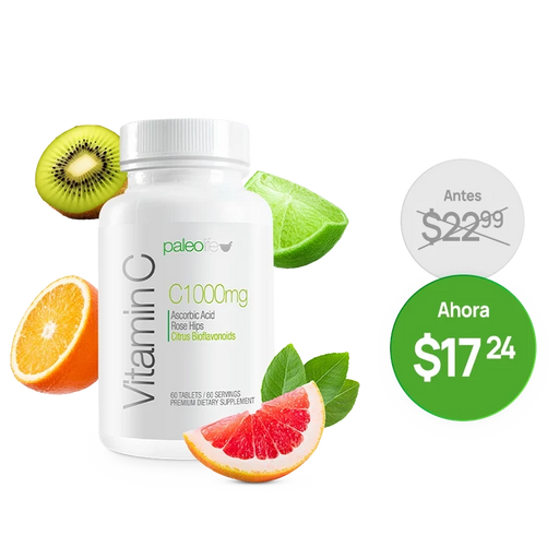 Paleolife Vitamin C 1000 Black 1 Pack,3 Pack,6 Pack