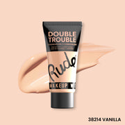 Rude Cosmetics Double Trouble Foundation and Concealer Foundation