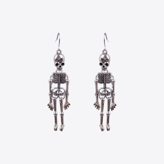 Skeleton Alloy Earrings