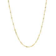 Bids.com 14k Yellow Gold Singapore Chain 1.5mm Necklaces