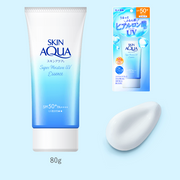 AsiaBeautyMall Rohto Skin Aqua UV Super Moisture Essence SPF 50+ PA++++ 80g Sunscreen
