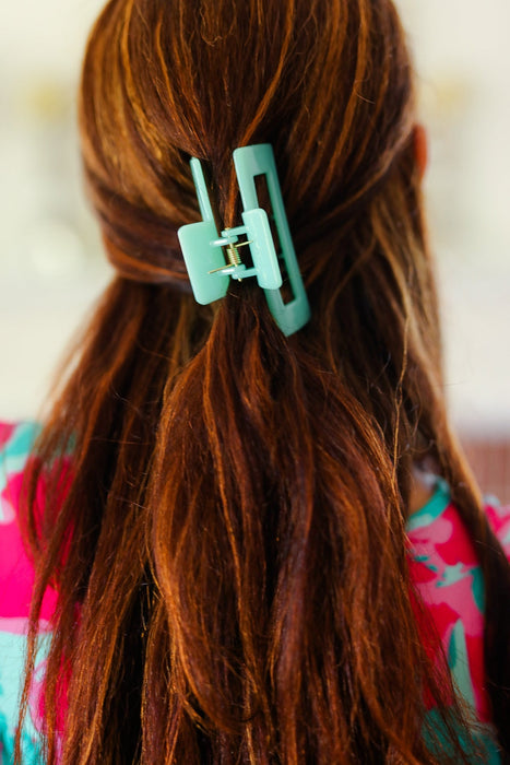 Seafoam Classic Hair Claw