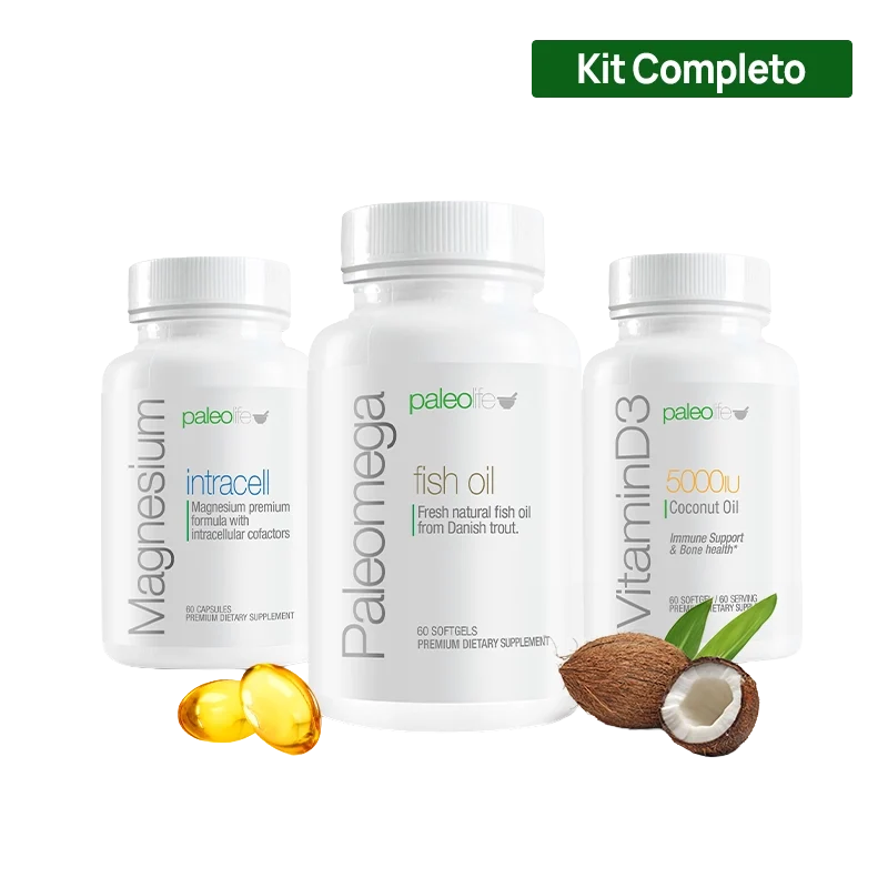 Paleolife Suplementos Esenciales Black Kit Completo