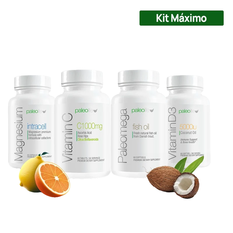Paleolife Suplementos Esenciales Black Kit Máximo