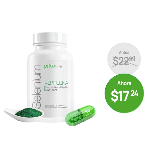 Paleolife Selenium & Spirulina SELENIUM + SPIRULINA Black 1 Pack