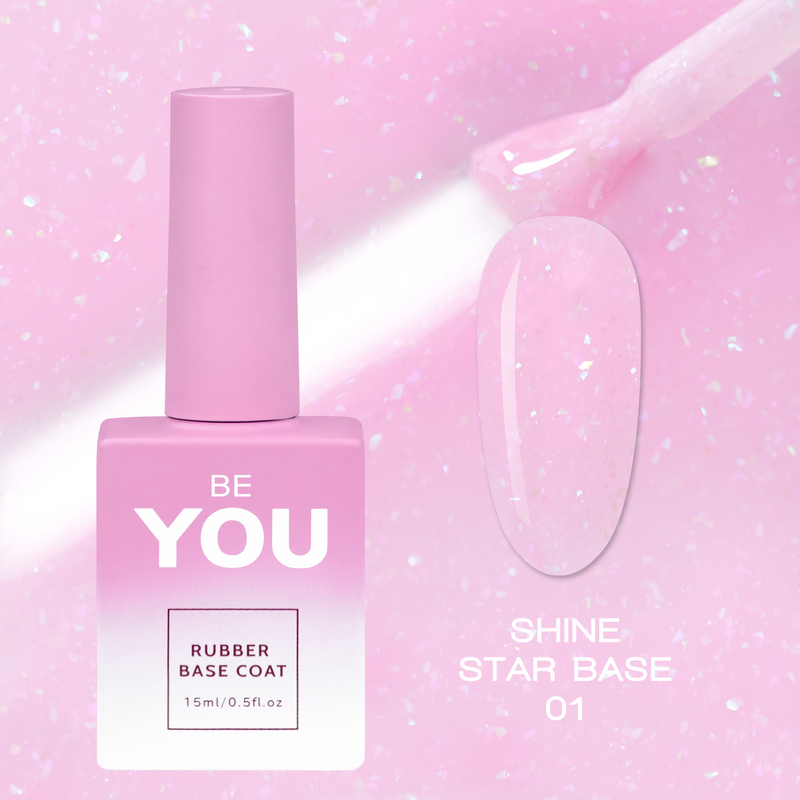 nbmsupply BEYOU Professional Shine Star Base 01 15ml