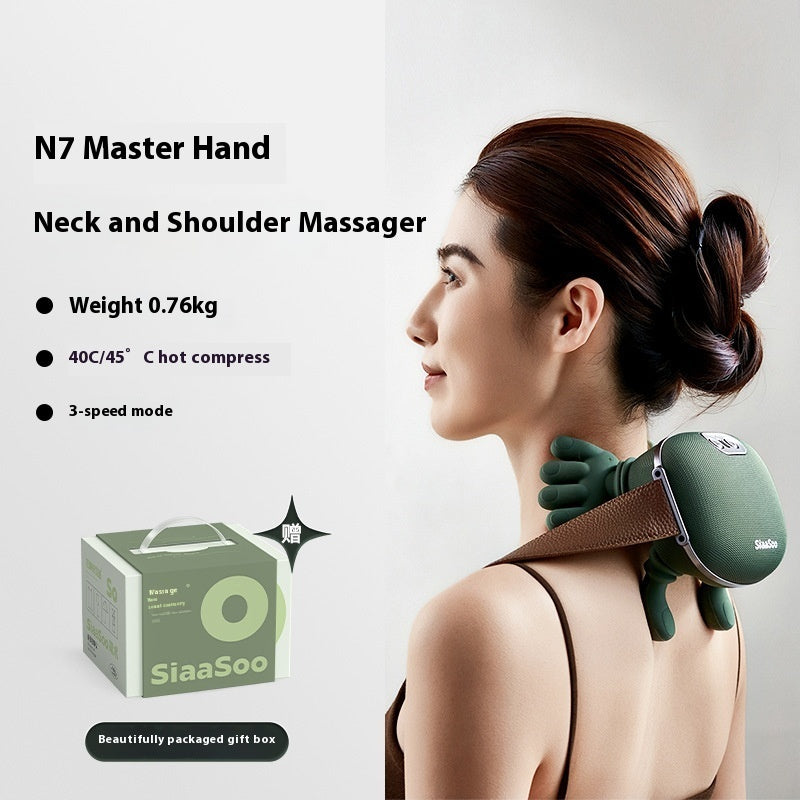 SmartPursue™ Master Hand Shoulder & Neck Massager with Heat Compress Electric massager