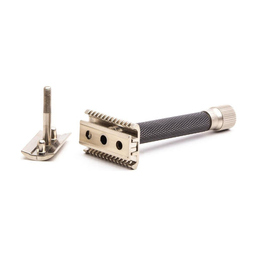 Parker Parker Variant Adjustable Open Comb Safety Razor - Graphite [VAR GR OC] Safety Razor