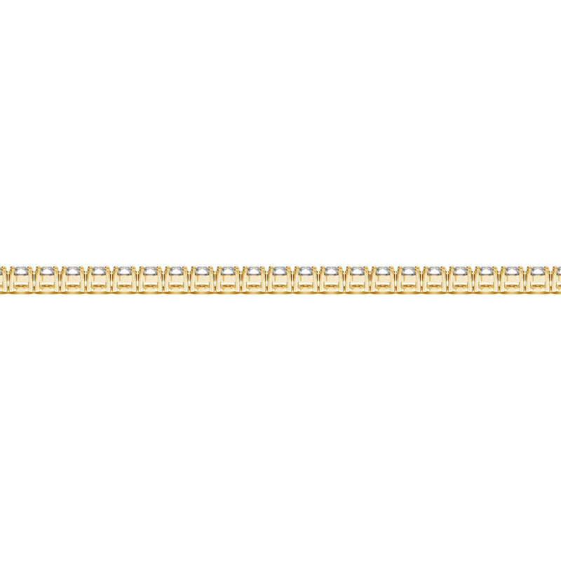 Bids.com Lab Grown Round Diamond Tennis Bracelet in 14k Yellow Gold (3 cctw F/G  VS2/SI1) Bracelets