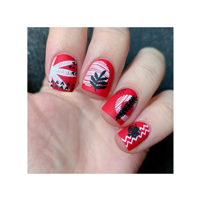 UberChic Beauty Modern Tropical Stamping Plate