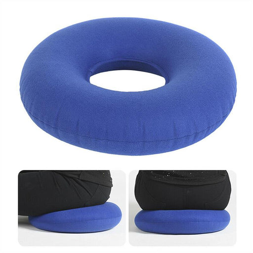 Medline Blue Inflatable Rubber Ring Cushion (Donut Cushion) - DS Health Care White Smoke